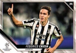 2021-22 Topps UEFA CL #137 Frederico Chiesa - Juventus